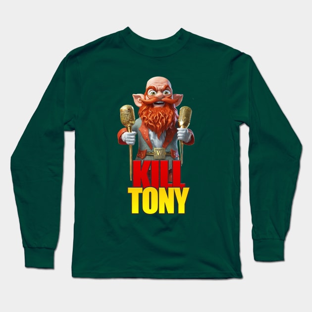William Montgomery Kill Tony Golden Regular Long Sleeve T-Shirt by Ina